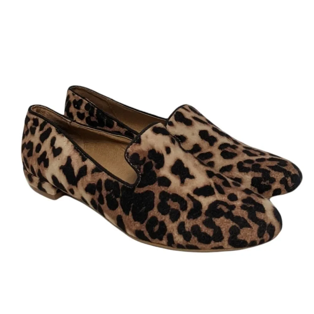 STEVE MADDEN Sol Animal Leopard Print Loafers 7